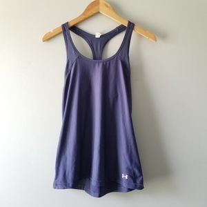 Under Armour HeatGear Racerback Fitted Tank Top